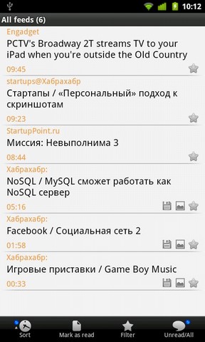 Rss Feed Reader Android Tablet