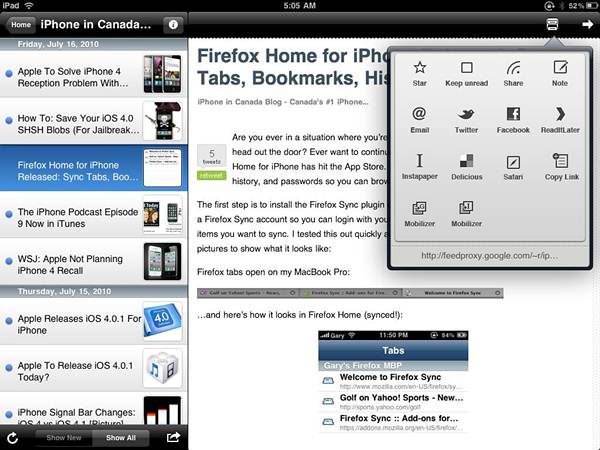 Rss Feed Reader App Ipad