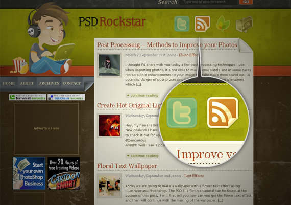 Rss Icon Psd