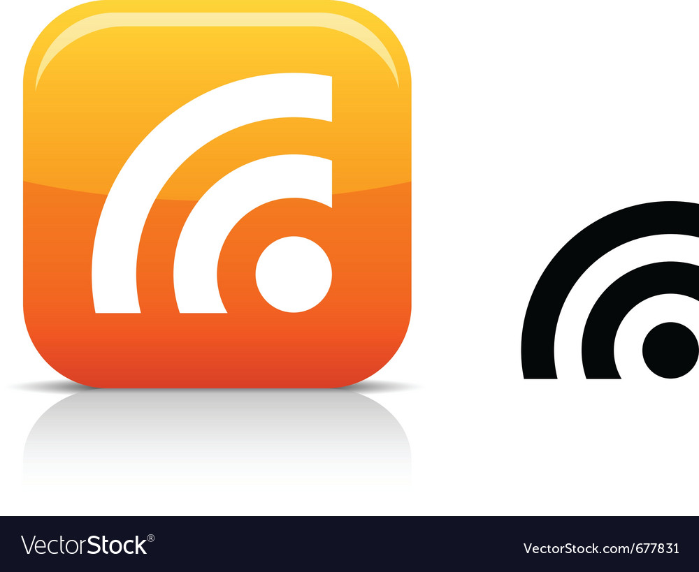 Rss Icon Vector