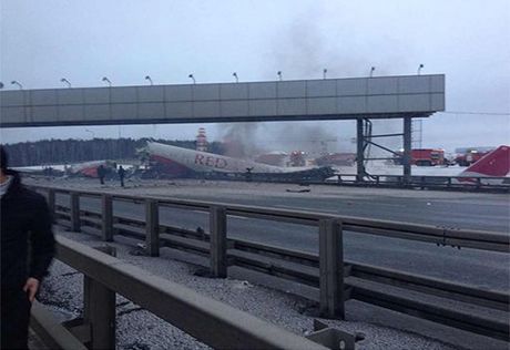 Russian Plane Crash Moscow