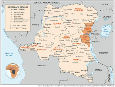 Rwanda Genocide Map