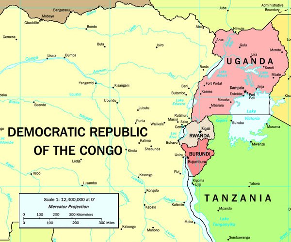 Rwanda Map 1994