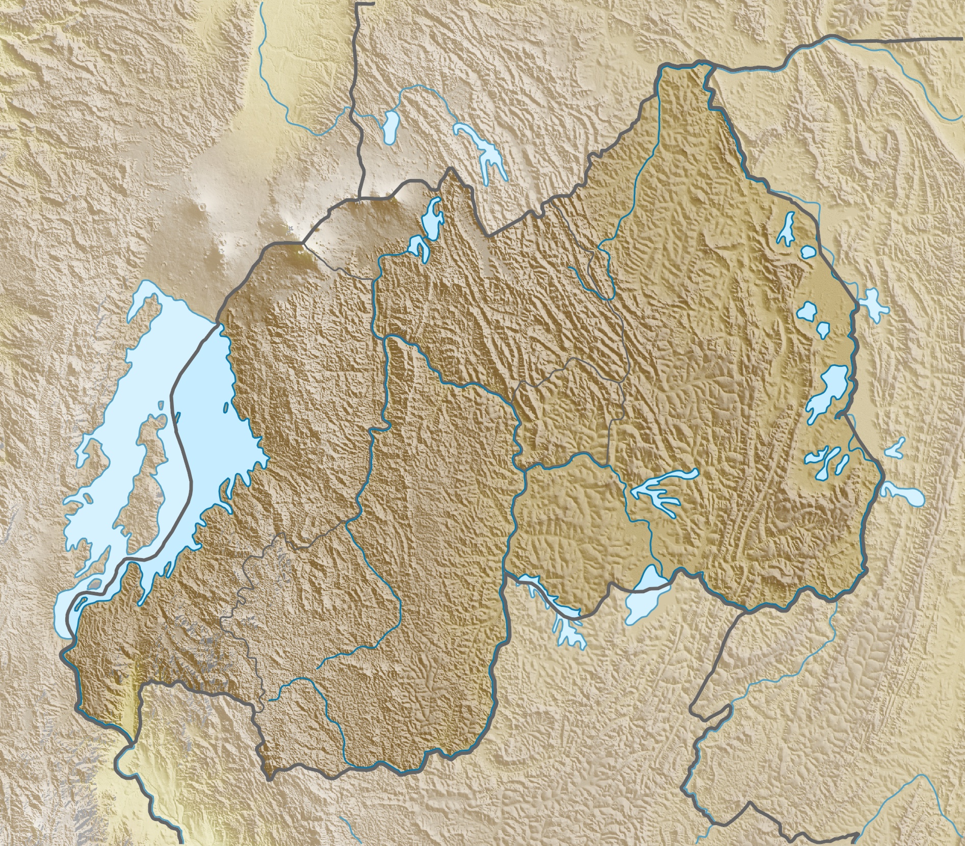 Rwanda Map