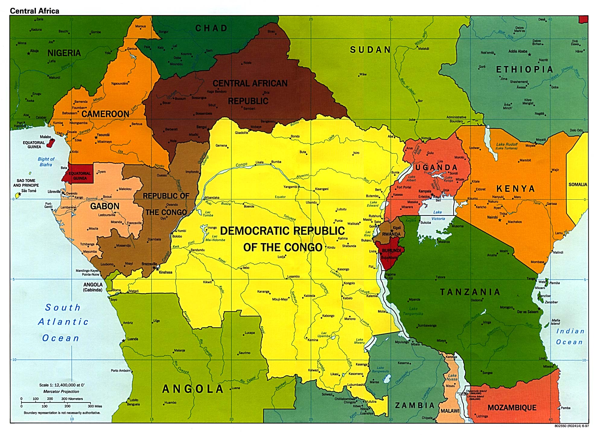 Rwandan Genocide Map