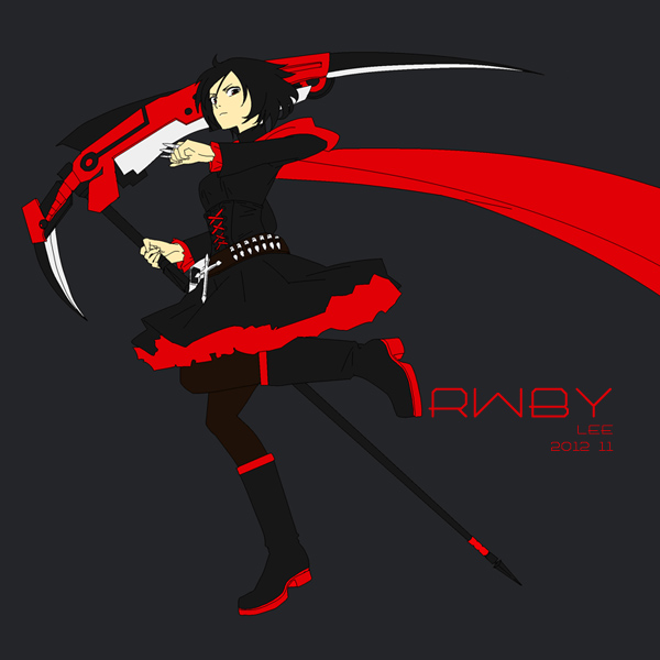 Rwby Ruby Scythe