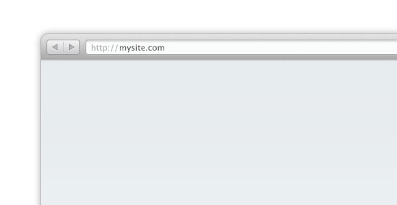 Safari Browser Window Psd