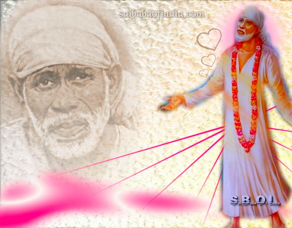 Sai Baba Original Photo Wallpaper