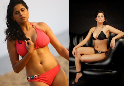 Sai Tamhankar Hot Bikini In No Entry