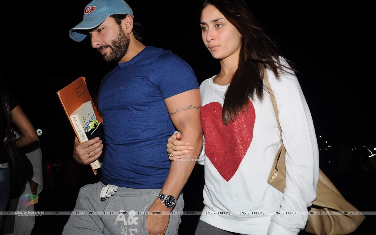 Saif Ali Khan And Kareena Kapoor