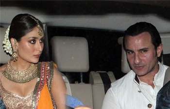 Saif Ali Khan And Kareena Wedding Photos