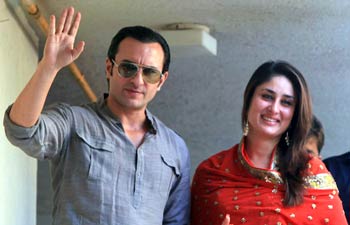 Saif Ali Khan And Kareena Wedding Photos