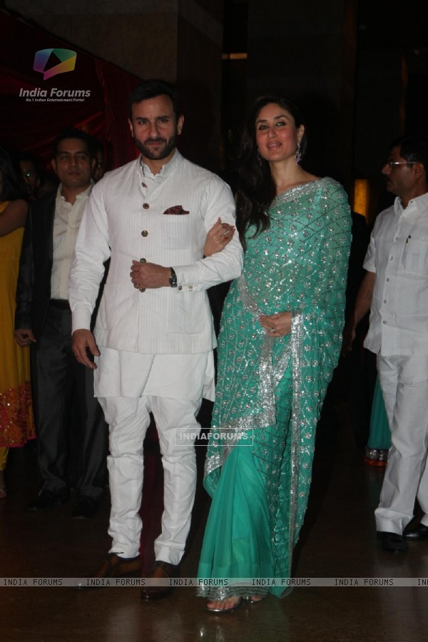 Saif Ali Khan And Kareena Wedding Pictures