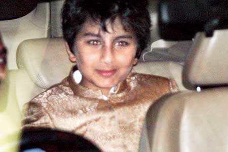 Saif Ali Khan Daughter And Son Pics