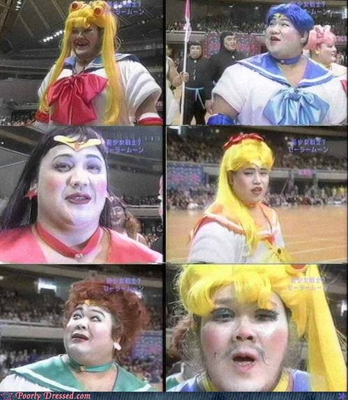 Sailor Moon Cosplay Fail