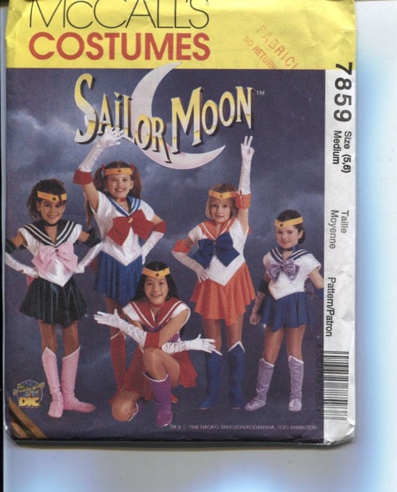 Sailor Moon Costume Pattern