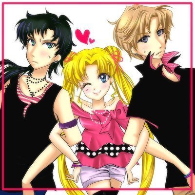 Sailor Moon Usagi And Seiya