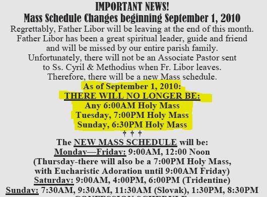 Saint Cyril And Methodius Bulletin