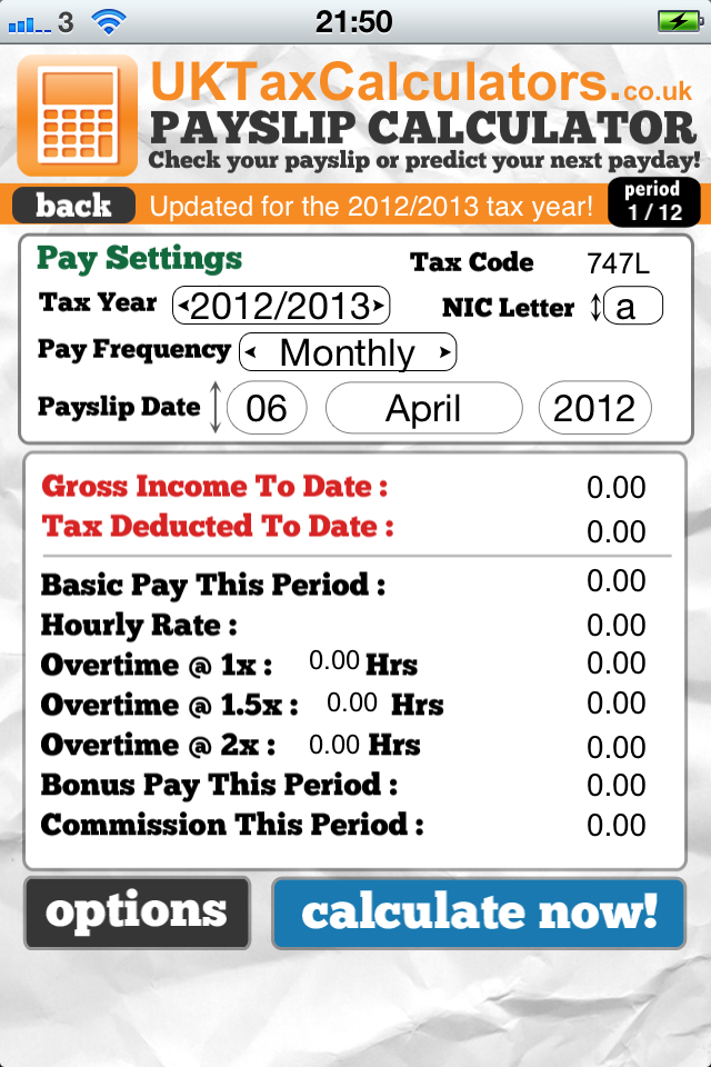 Salary Calculator Paye