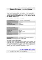 Salary Certificate Letter Doc