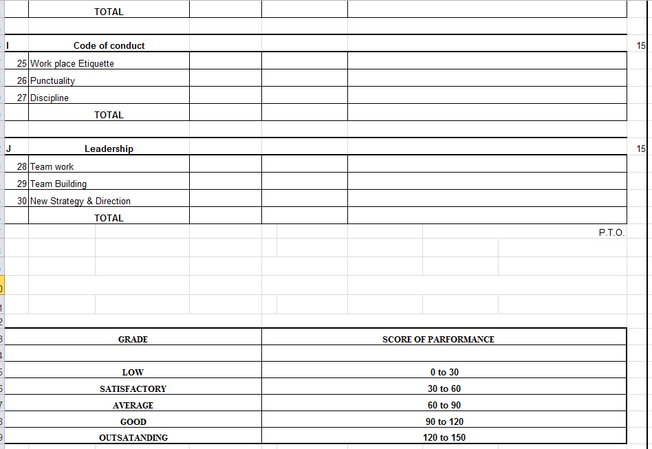 Salary Slip Format India