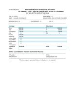 Salary Slip Format India Free Download