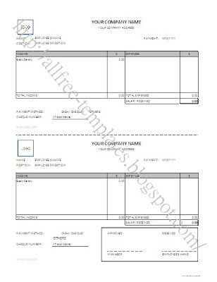 Salary Slip In Excel