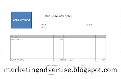 Salary Slip In Excel Format