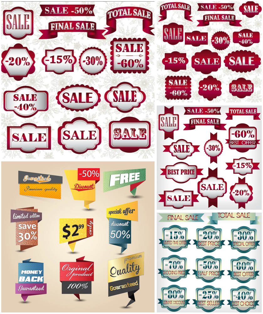 Sales Tags Template Free