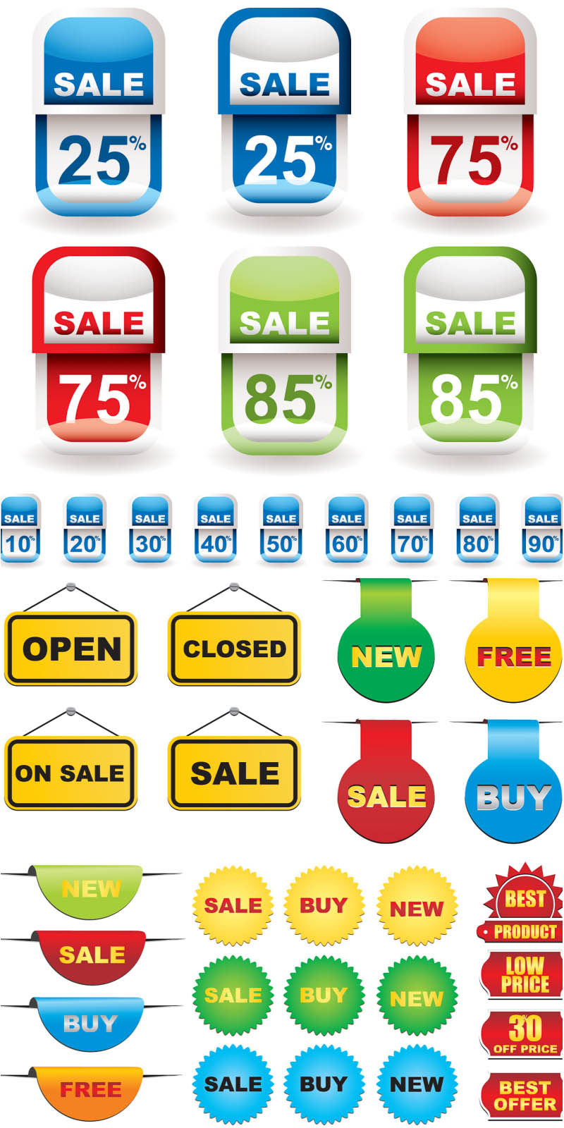 Sales Tags Template Free