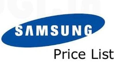 Samsung Latest Mobile Phones With Price List