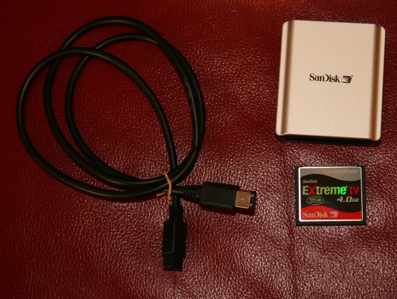 Sandisk Compact Flash Card Reader