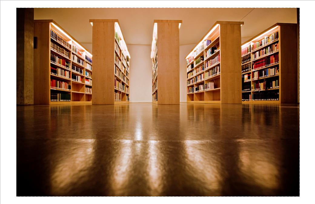 School Library Bookshelves