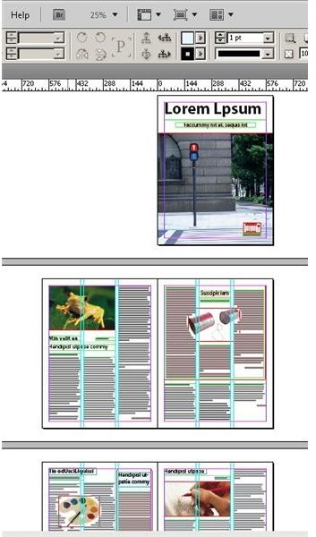 School Magazine Layout Templates