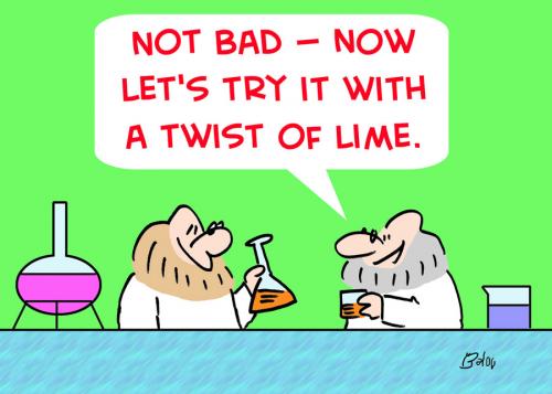 Science Laboratory Cartoon