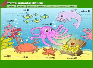 Sea Animals Pictures With Names