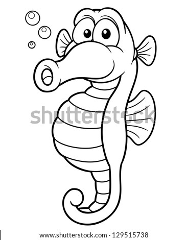 Seahorse Cartoon Images