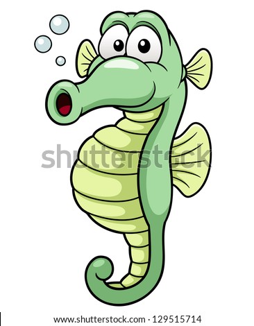 Seahorse Images Cartoon