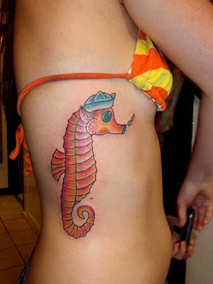 Seahorse Tattoo Designs