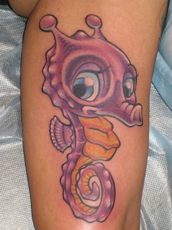 Seahorse Tattoo Designs