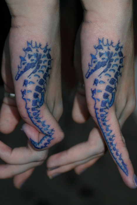 Seahorse Tattoo Designs