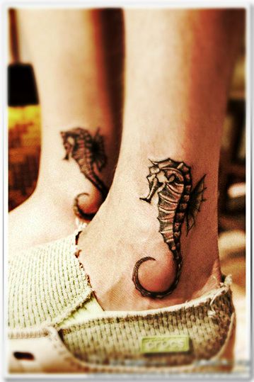 Seahorse Tattoo For Women