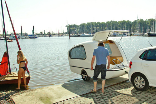 Sealander Camper Boat