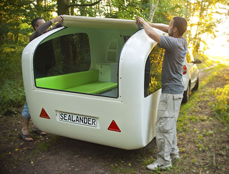 Sealander Camper Boat