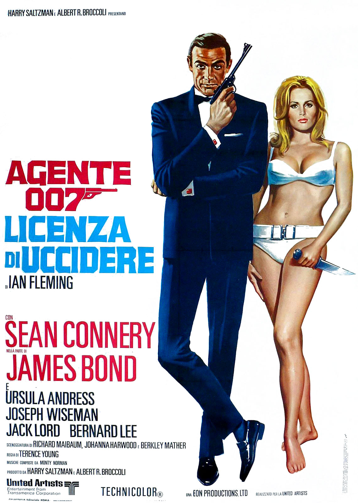 Sean Connery Bond Movies List