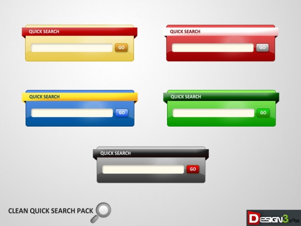 Search Bar Psd File