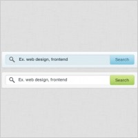 Search Bar Psd File