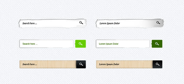 Search Bar Psd File