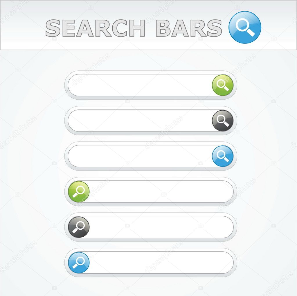 Search Bar Vector