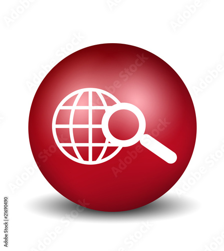 Search Icon Red